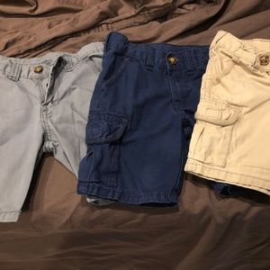 Lot of 3 Boys' Carpenter's Shorts - 3T